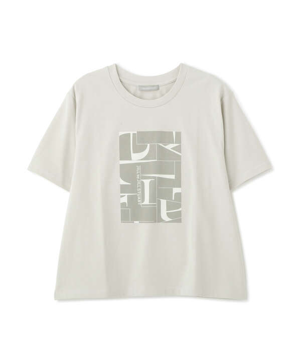 アートプリントオーバーTシャツ