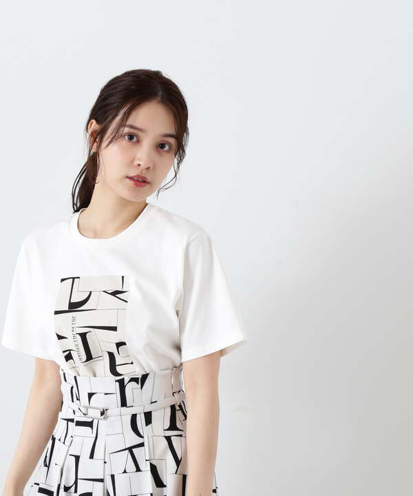 アートプリントオーバーTシャツ