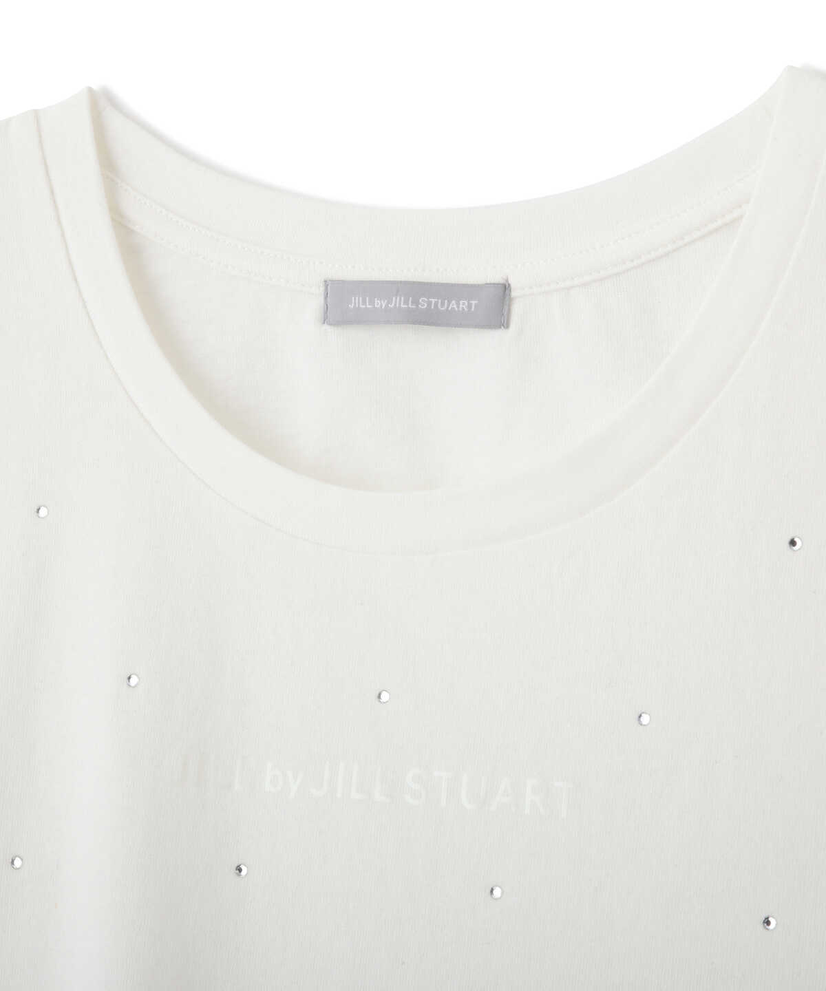 クリスタルロゴTシャツ WEB限定カラー：ブラック・ホワイト | JILL by