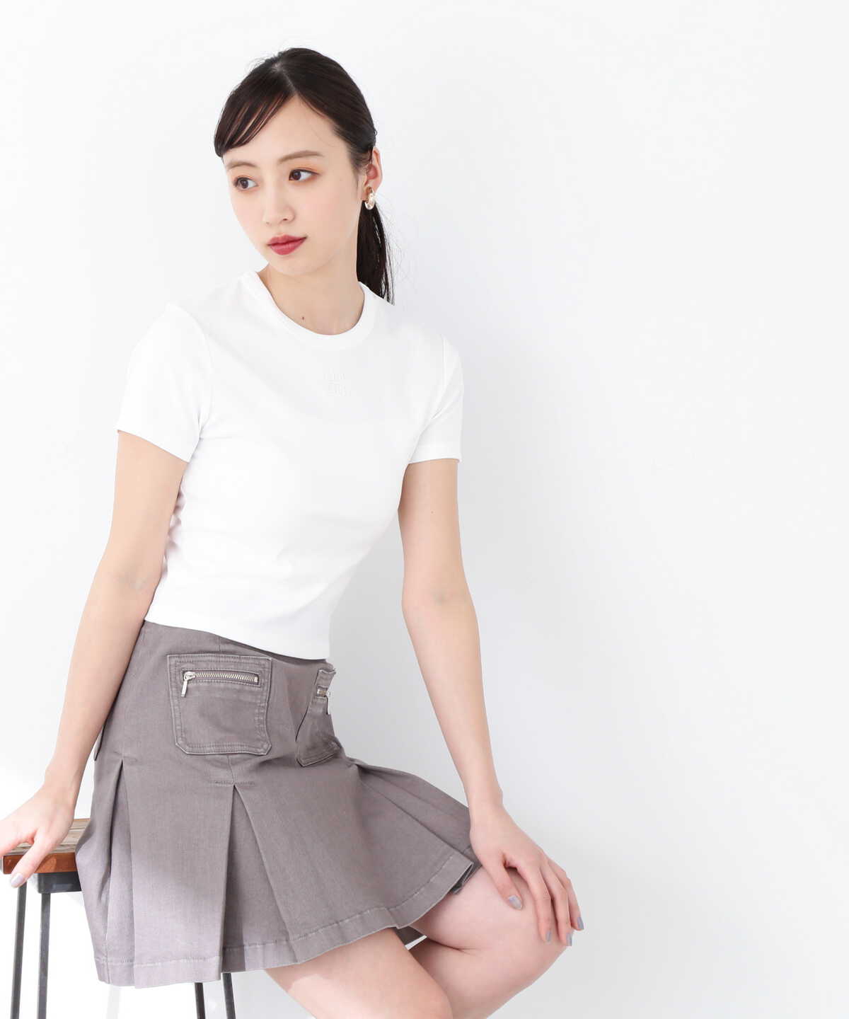《水原希子コラボ》コンパクトＴシャツ