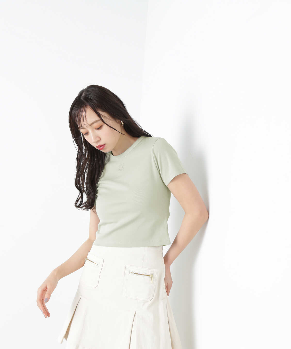 《水原希子コラボ》コンパクトＴシャツ