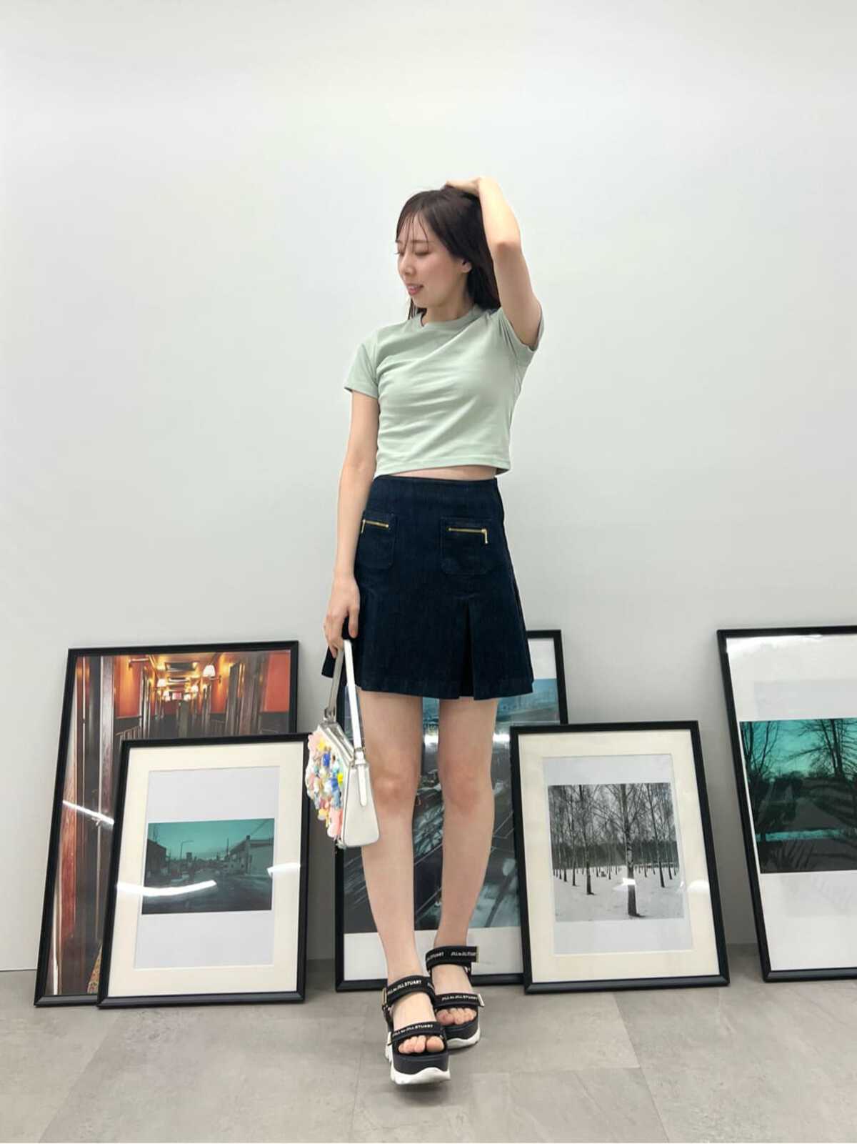 《水原希子コラボ》コンパクトＴシャツ