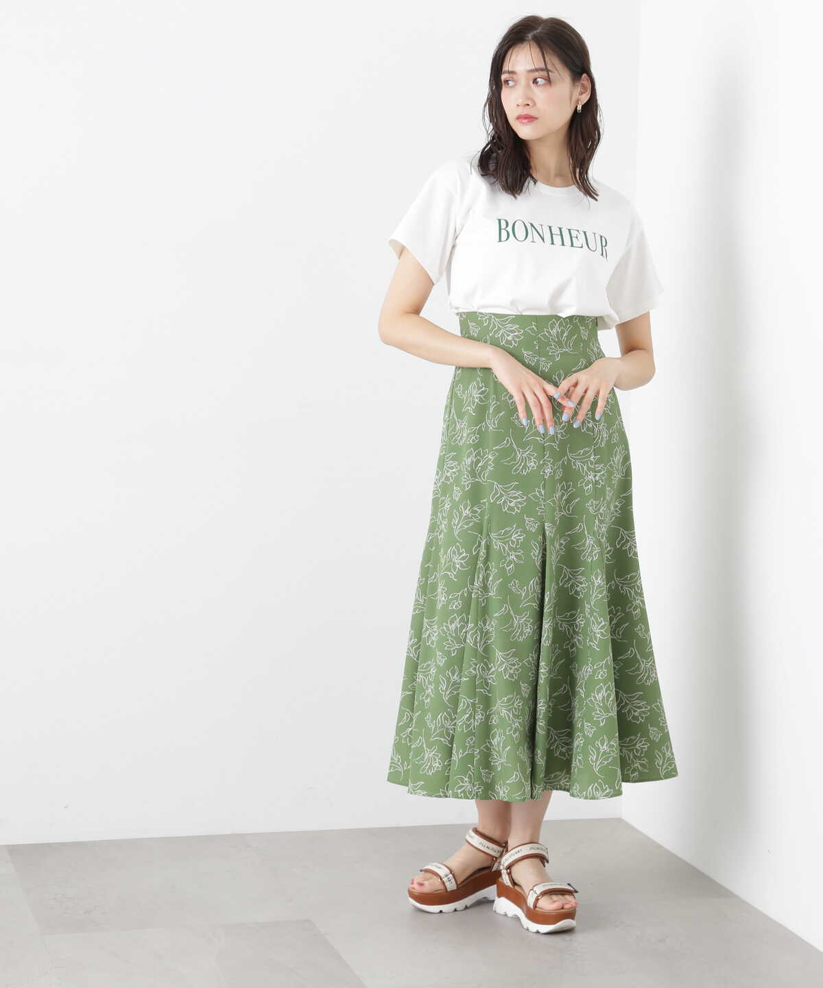 カラーロゴTシャツ