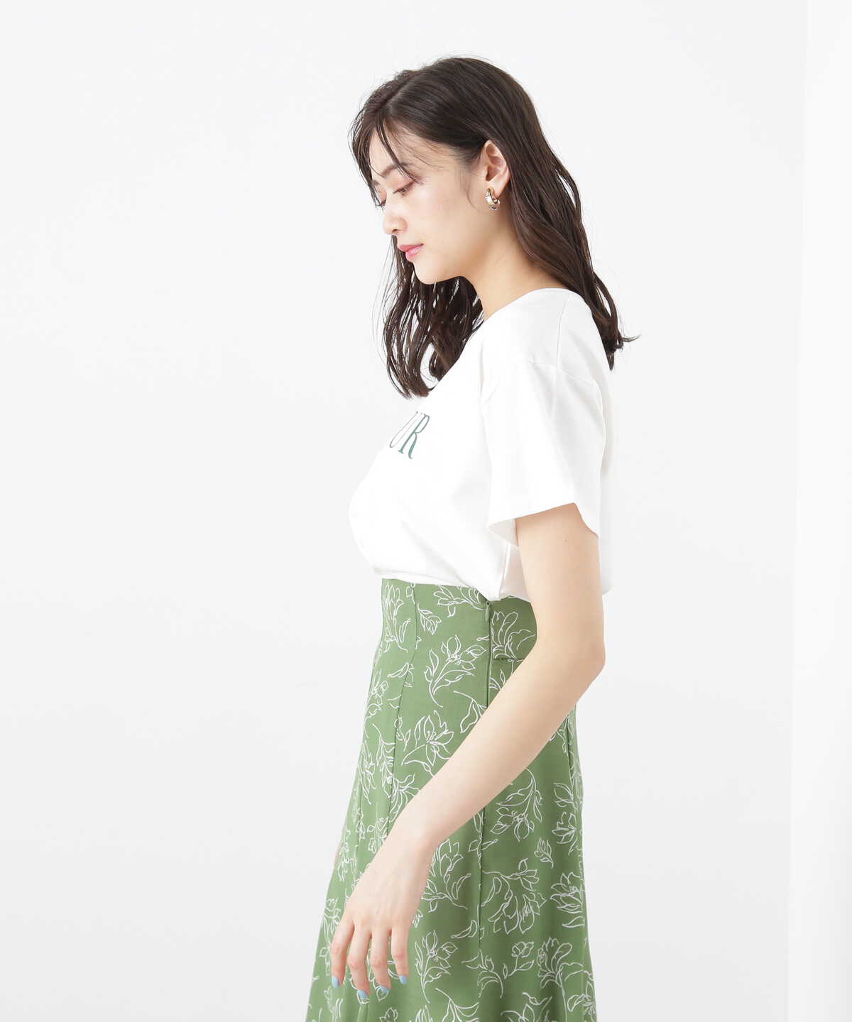 カラーロゴTシャツ