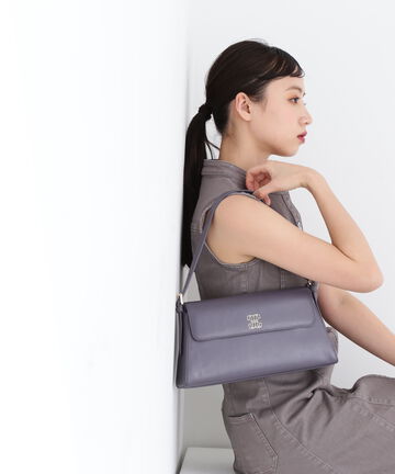 【先行予約4月下旬-5月上旬入荷予定】KIKO W/J コラボバッグ（フラップ）