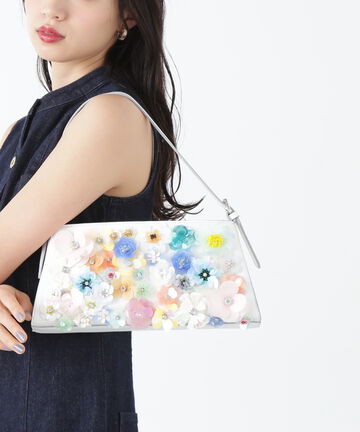 【先行予約4月下旬-5月上旬入荷予定】KIKO W/J コラボバッグ（フラワー）