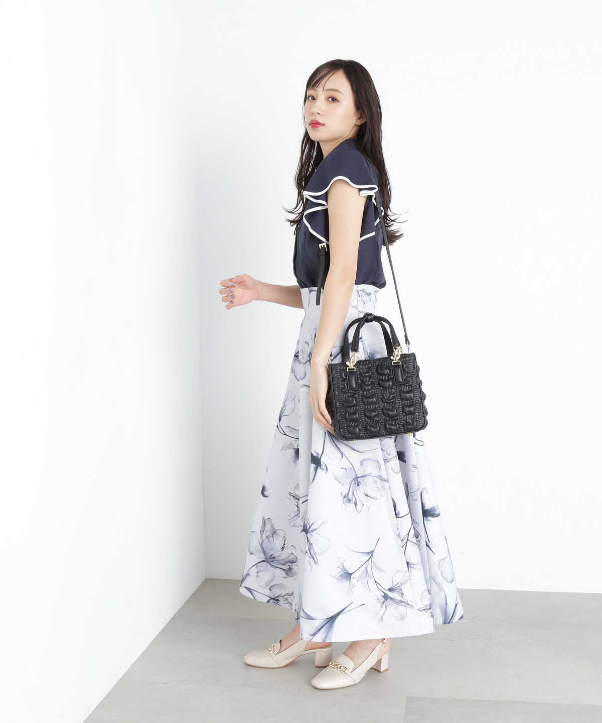 クロスJハンドルバッグ WEB限定カラー：ブルー | JILL by JILL STUART