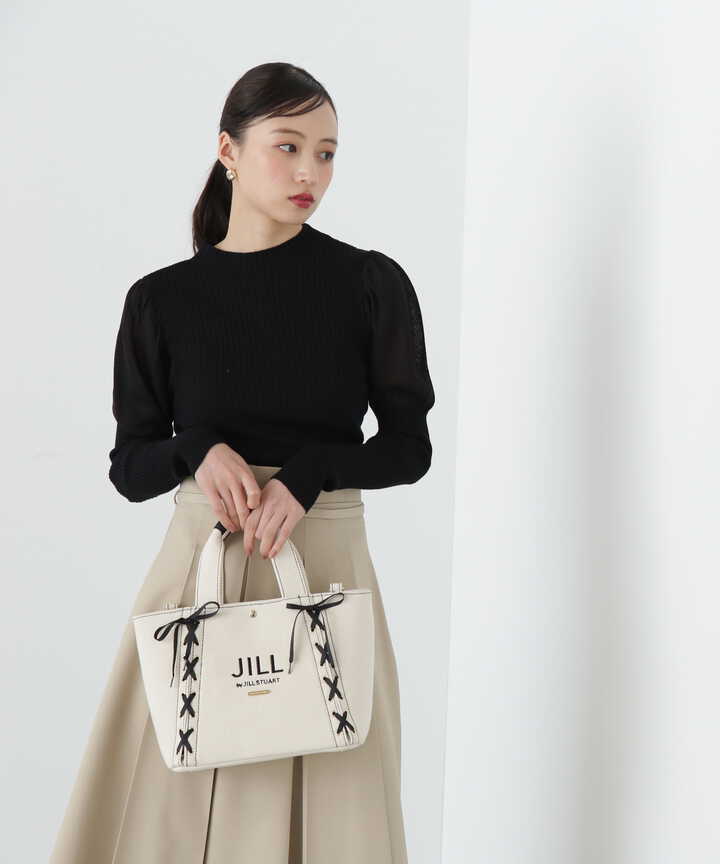 レースアップトート 小 | JILL by JILL STUART | サンエービーディー