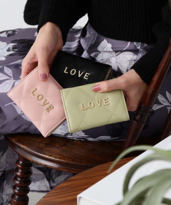 LOVEシリーズ （三つ折り財布）
