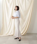 ハイウエストロングマーメイドスカート