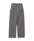 センタープレスワイドパンツ
