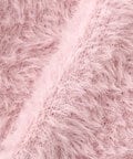 【先行予約10月中旬-10月下旬入荷予定】シャギーカーデミニワンピセット　WEB限定カラー:ピンク