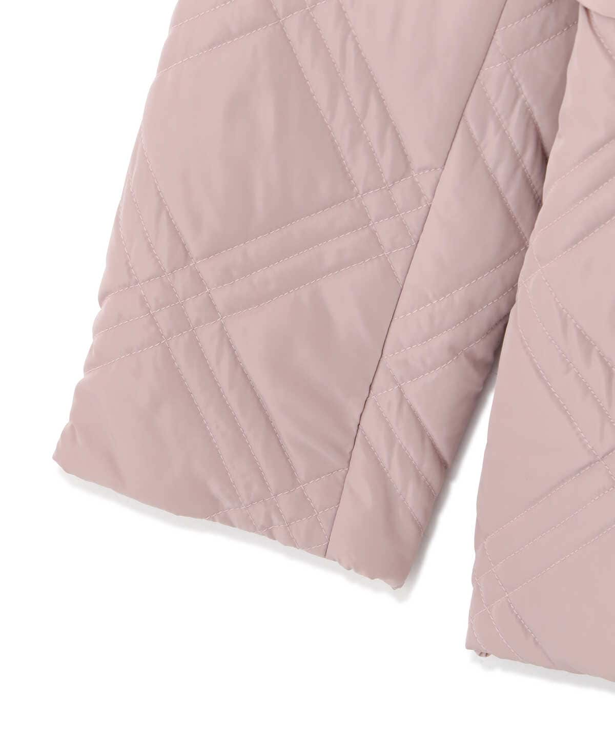 キルティングビッグカラージャケット WEB限定カラー：ピンク
