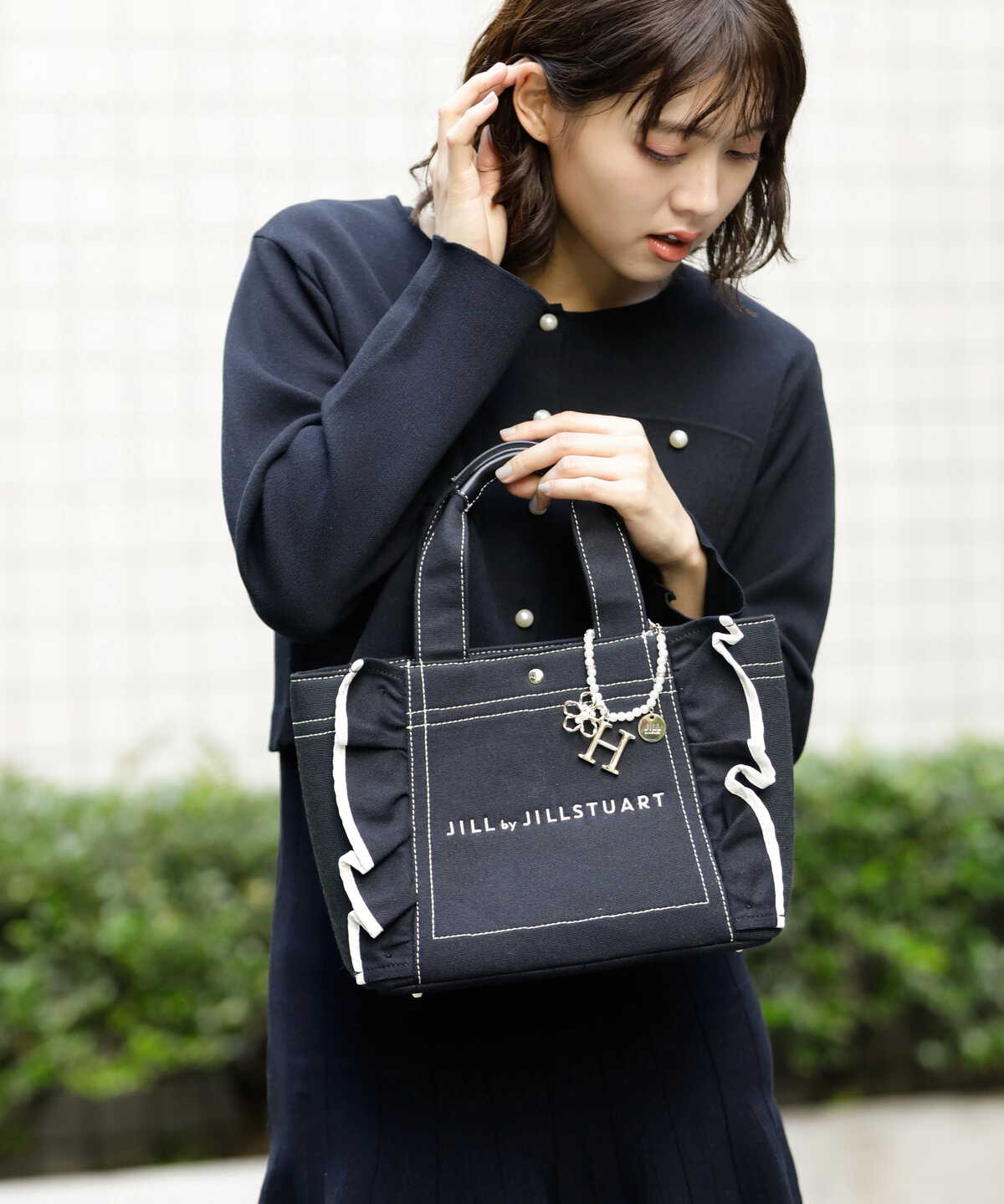 JILL by JILLSTUART フリルトート（小）-eastgate.mk