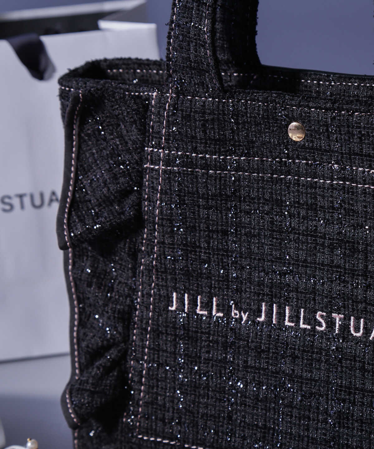 ツイードフリルトート小 | JILL by JILL STUART | サンエービーディー ...