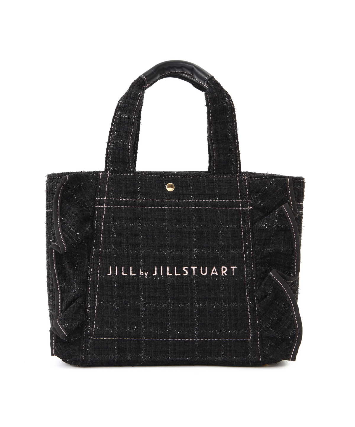 JILL by JILLSTUART フリルトート小 ブラック-