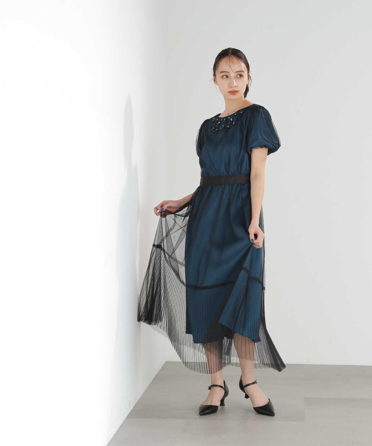 【堀未央奈さん着用】《sweet掲載商品》ストラップパンプス