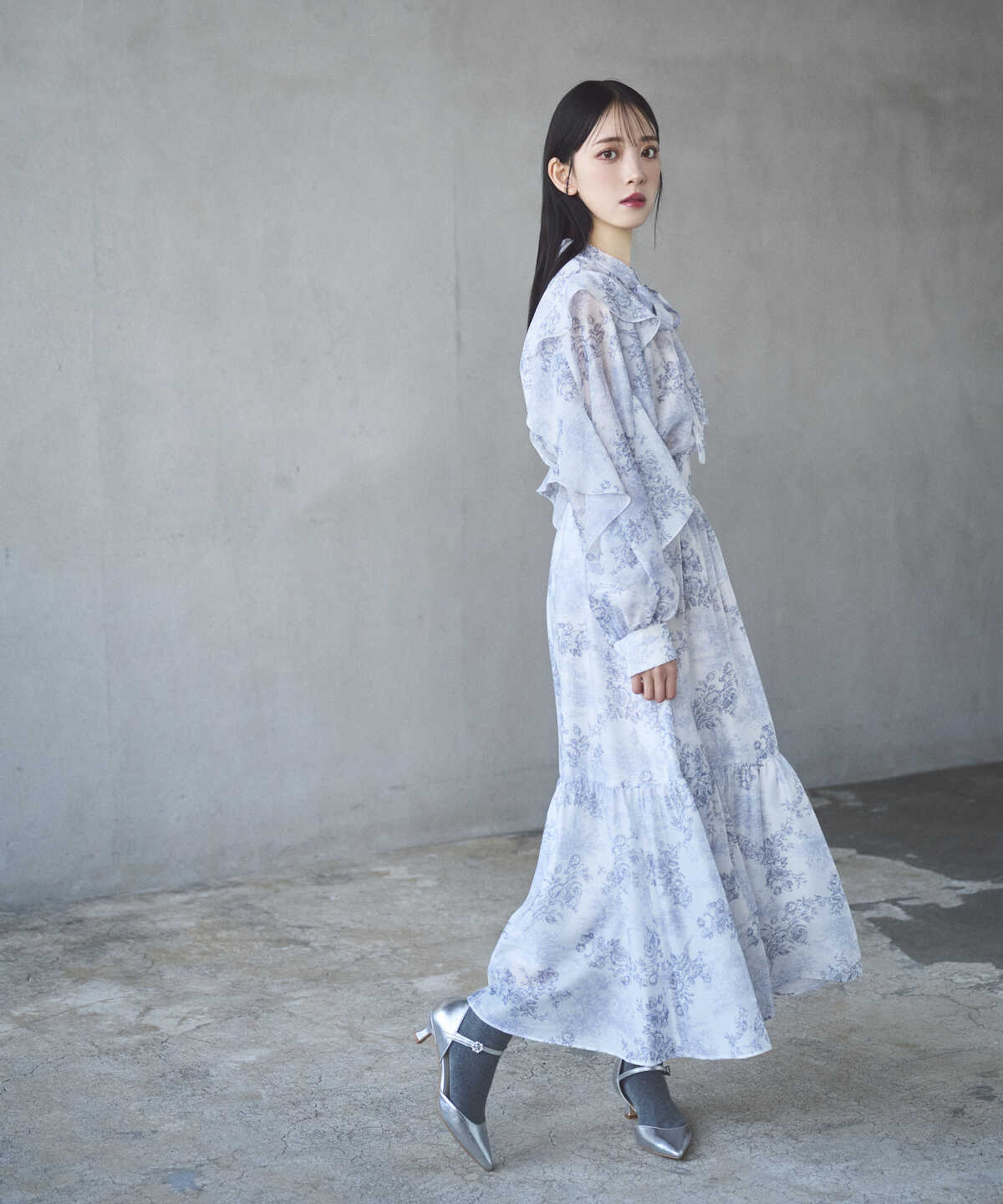 【堀未央奈さん着用】《sweet掲載商品》ストラップパンプス