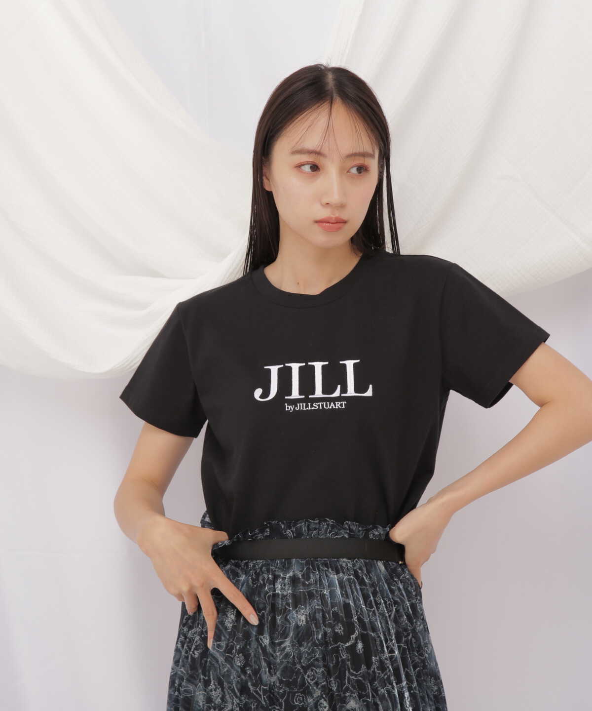 JBオーガニック刺繍ロゴTシャツ　　WEB限定カラー:コーラル