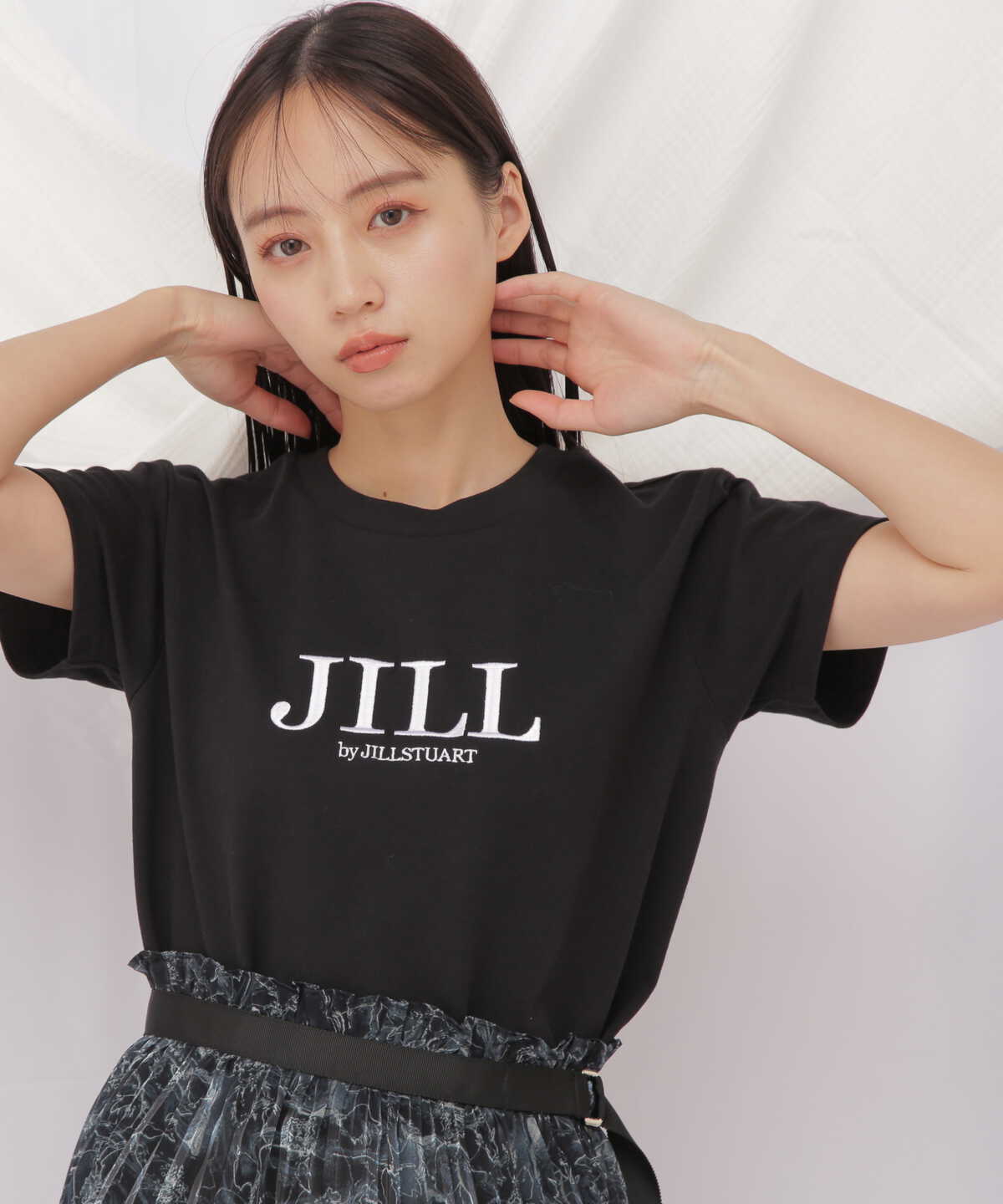 JBオーガニック刺繍ロゴTシャツ WEB限定カラー:コーラル | トップス