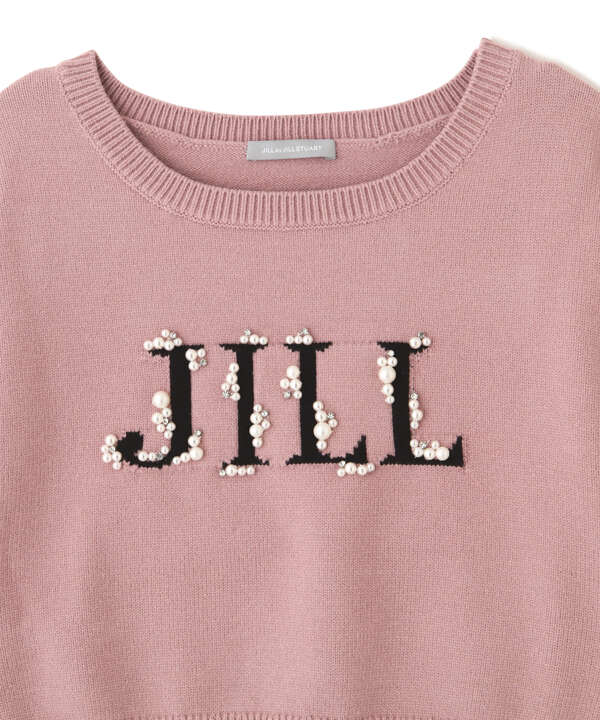 ロゴジャガードビジューニット（1254170026） | JILL by JILL STUART