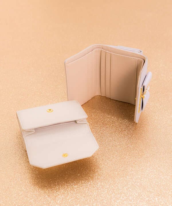 【追加生産予約3月上旬-3月中旬入荷予定】リボンビジューウォレットシリーズ ミニ財布