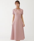 ポロシャツワンピース WEB限定カラー:ピンク