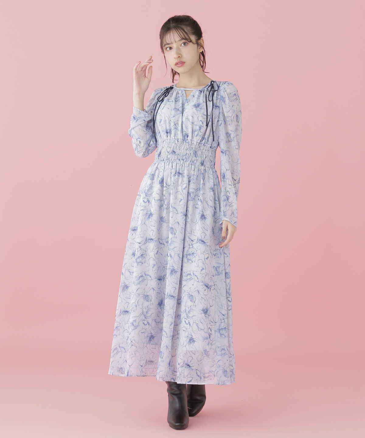 先行予約10月下旬-11月上旬入荷予定】マーブルフラワープリントワンピース | JILL by JILL STUART | ノード センス -  NODE SENSE