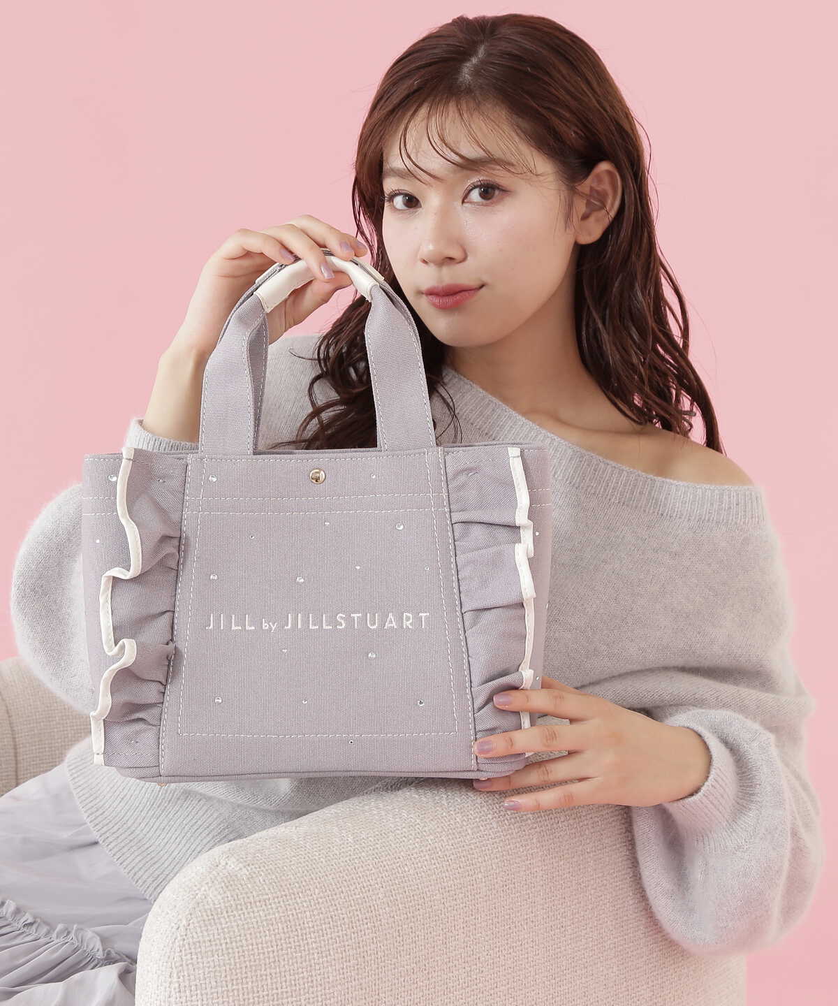 追加生産予約1月上旬-1月中旬】ビジューフリルトート WEB限定カラー:ブルー | JILL by JILL STUART | ノード センス -  NODE SENSE