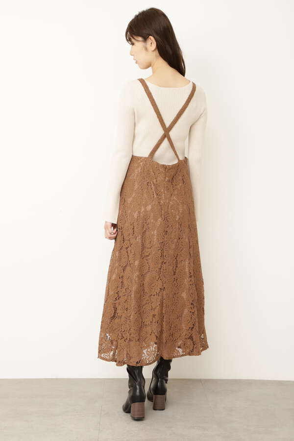 ナローストラップレースキャミワンピース Free S Mart フリーズマート 公式 通販mix Tokyo ミックスドットトウキョウ