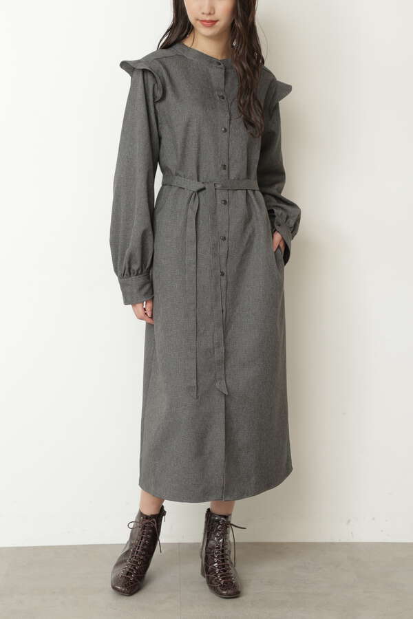 前後2way肩フリルワンピース Free S Mart サンエービーディーオンラインストア Sanei Online Store