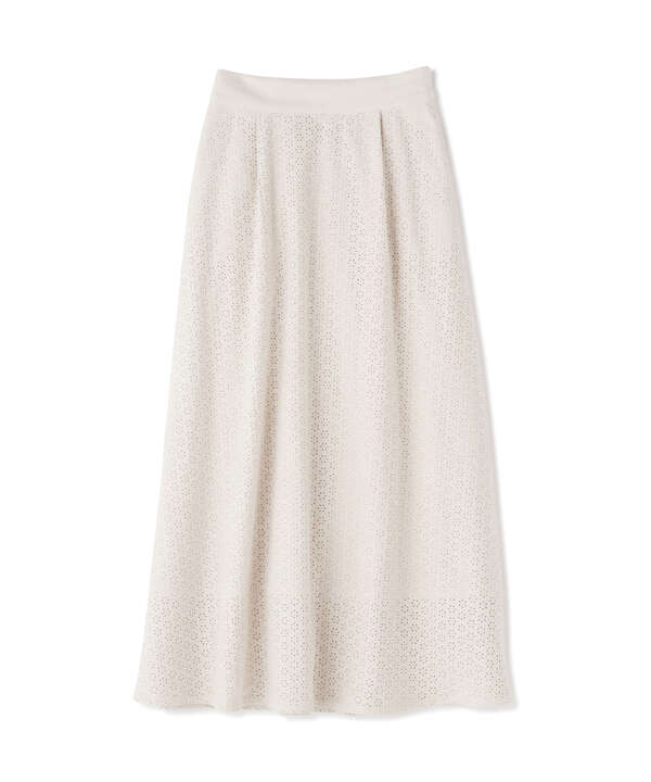 カットワークaラインロングスカート Free S Mart サンエービーディーオンラインストア Sanei Online Store