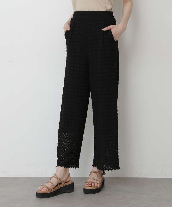 カットレースワイドパンツ Free S Mart サンエービーディーオンラインストア Sanei Online Store