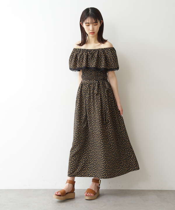 ２ｗａｙフリルオフショルワンピース Free S Mart サンエービーディーオンラインストア Sanei Online Store