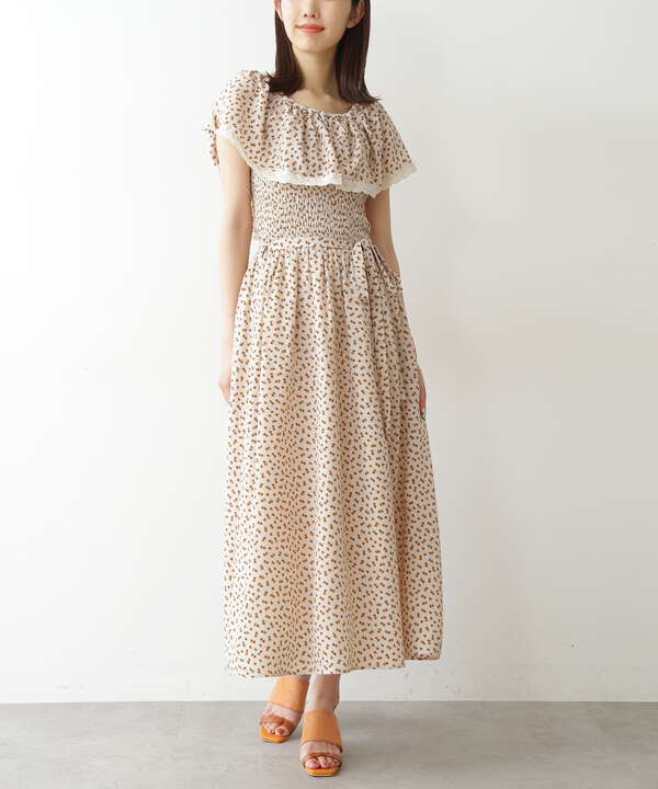 ２ｗａｙフリルオフショルワンピース Free S Mart サンエービーディーオンラインストア Sanei Online Store