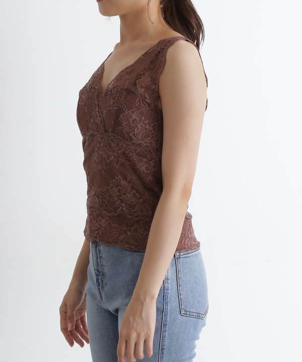 カップ付レースタンク Free S Mart サンエービーディーオンラインストア Sanei Online Store