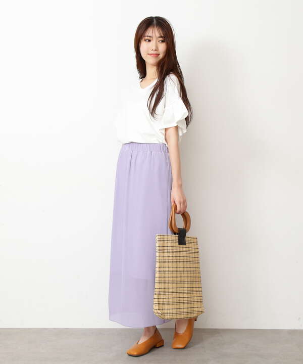 シルケット加工前後2way袖フリルカットソー Free S Mart フリーズマート 公式 通販mix Tokyo ミックスドットトウキョウ