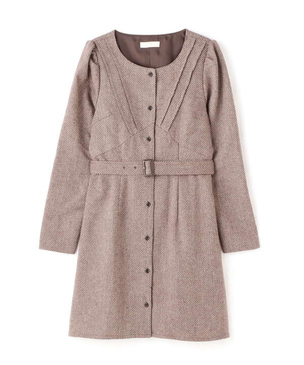 フロントボタンパネル切替ミニ丈ワンピース Free S Mart サンエービーディーオンラインストア Sanei Online Store