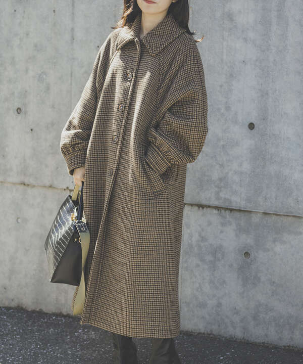 Sシリーズ対応商品 ウール混ガンクラブステンカラーコート Free S Mart サンエービーディーオンラインストア Sanei Online Store