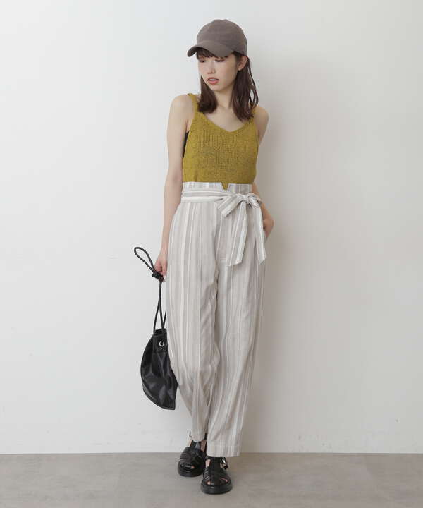 テープヤーン天竺ニットキャミ Free S Mart サンエービーディーオンラインストア Sanei Online Store