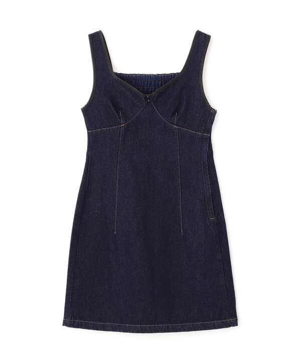 ペンタゴンネックミニ丈ワンピース Free S Mart サンエービーディーオンラインストア Sanei Online Store