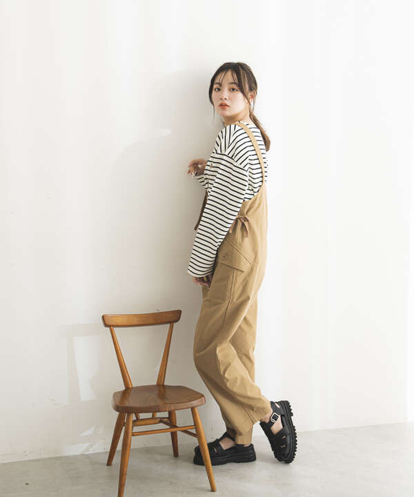 コクーンサロペット Free S Mart サンエービーディーオンラインストア Sanei Online Store