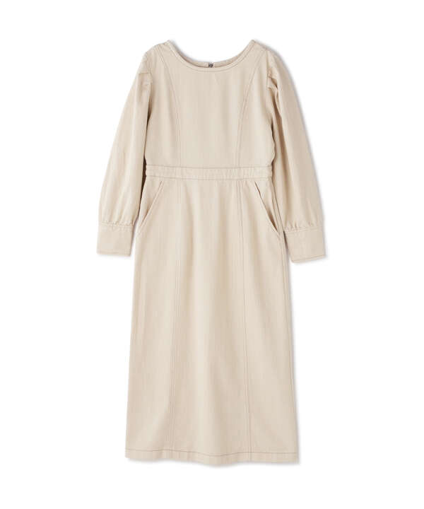 Sシリーズ対応商品 デニムパフスリーブワンピース Free S Mart サンエービーディーオンラインストア Sanei Online Store