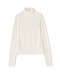 起毛天竺ハイネックカットソー