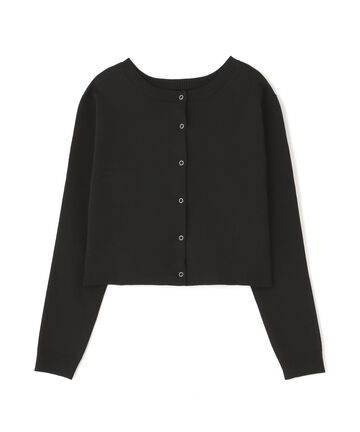 12G総針前後2Wayショート丈ニットカーディガン