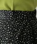 [Sシリーズ対応商品]フラワープリントマーメイドスカート