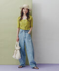 追加  【追加生産予約4月中旬-4月下旬入荷予定】デニムエッグパンツ