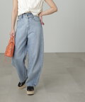 追加  【追加生産予約4月中旬-4月下旬入荷予定】デニムエッグパンツ