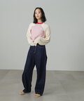 追加  【追加生産予約4月中旬-4月下旬入荷予定】デニムエッグパンツ