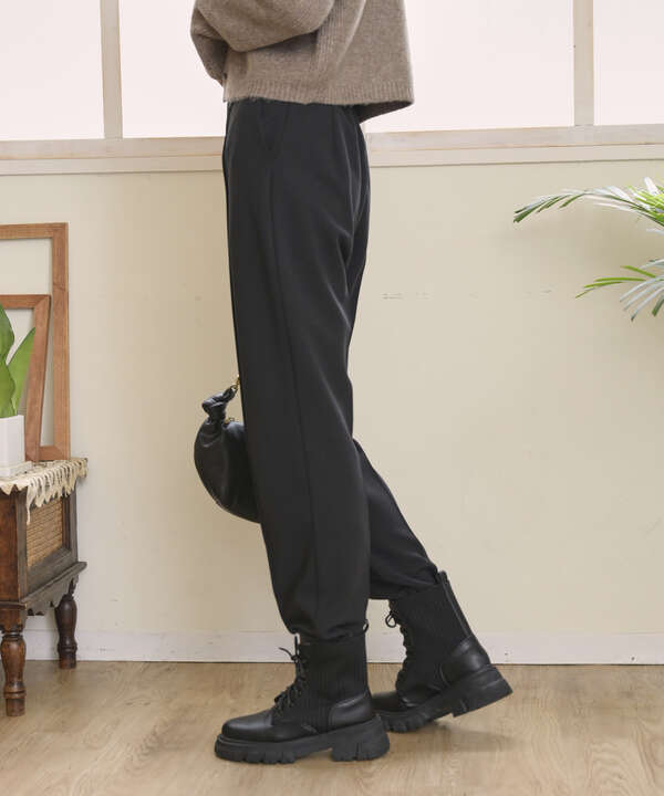 [Sシリーズ対応商品]カルゼカットソーペグトップパンツ